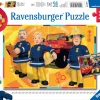 Kinderen Ravensburger Disney, Pixar, Marvel|Legpuzzels<Brandweerman SAM in actie - 2 x 12 stukjes