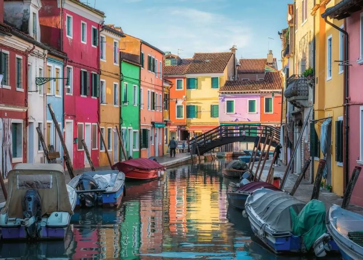 Ravensburger Steden En Gebouwen|1000-1499<Burano - puzzel van 1000 stukjes