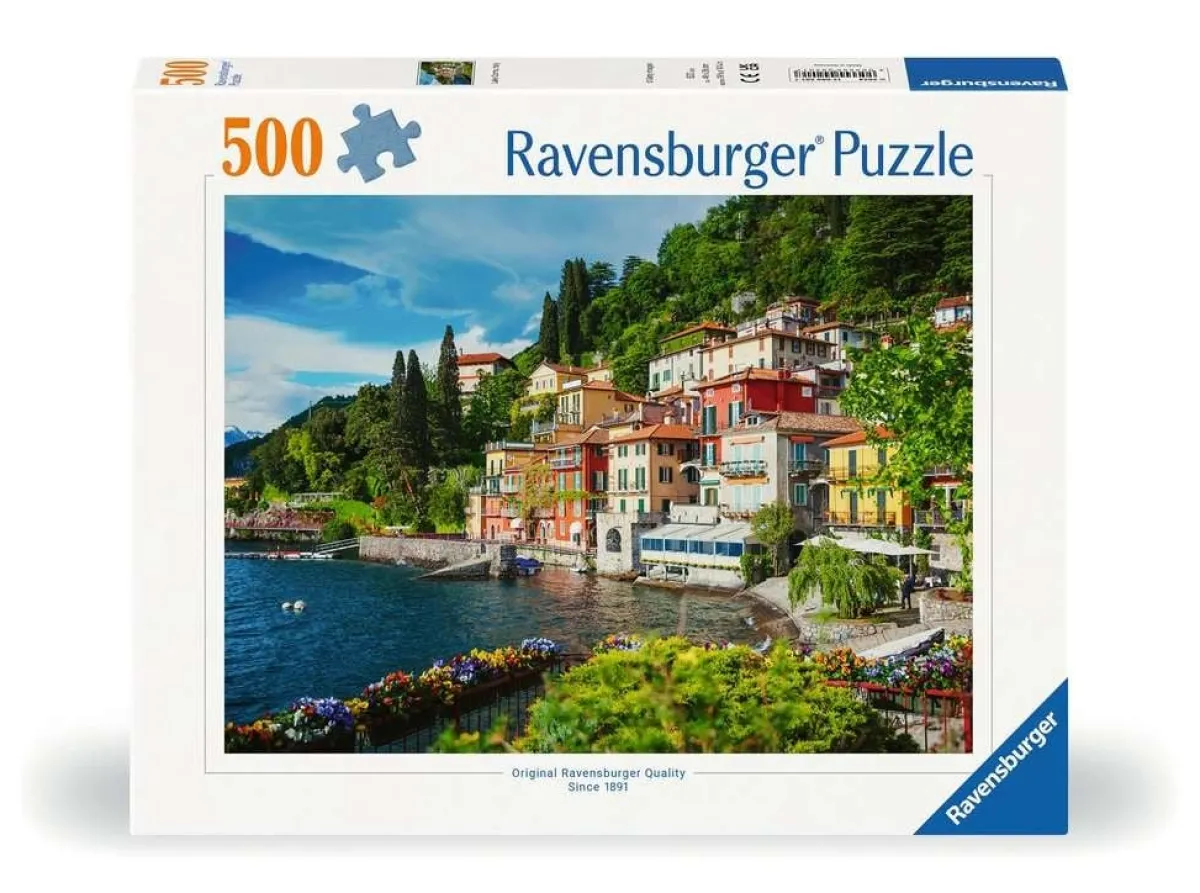 Kinderen Ravensburger Landschappen|Legpuzzels<Comomeer in Italië - puzzel van 500 stukjes