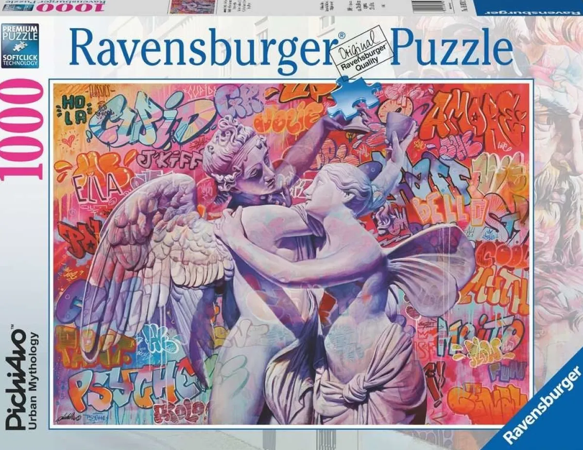 Ravensburger Kunst En Cultuur|1000-1499<Cupido en Psyche verliefd - puzzel van 1000 stukjes
