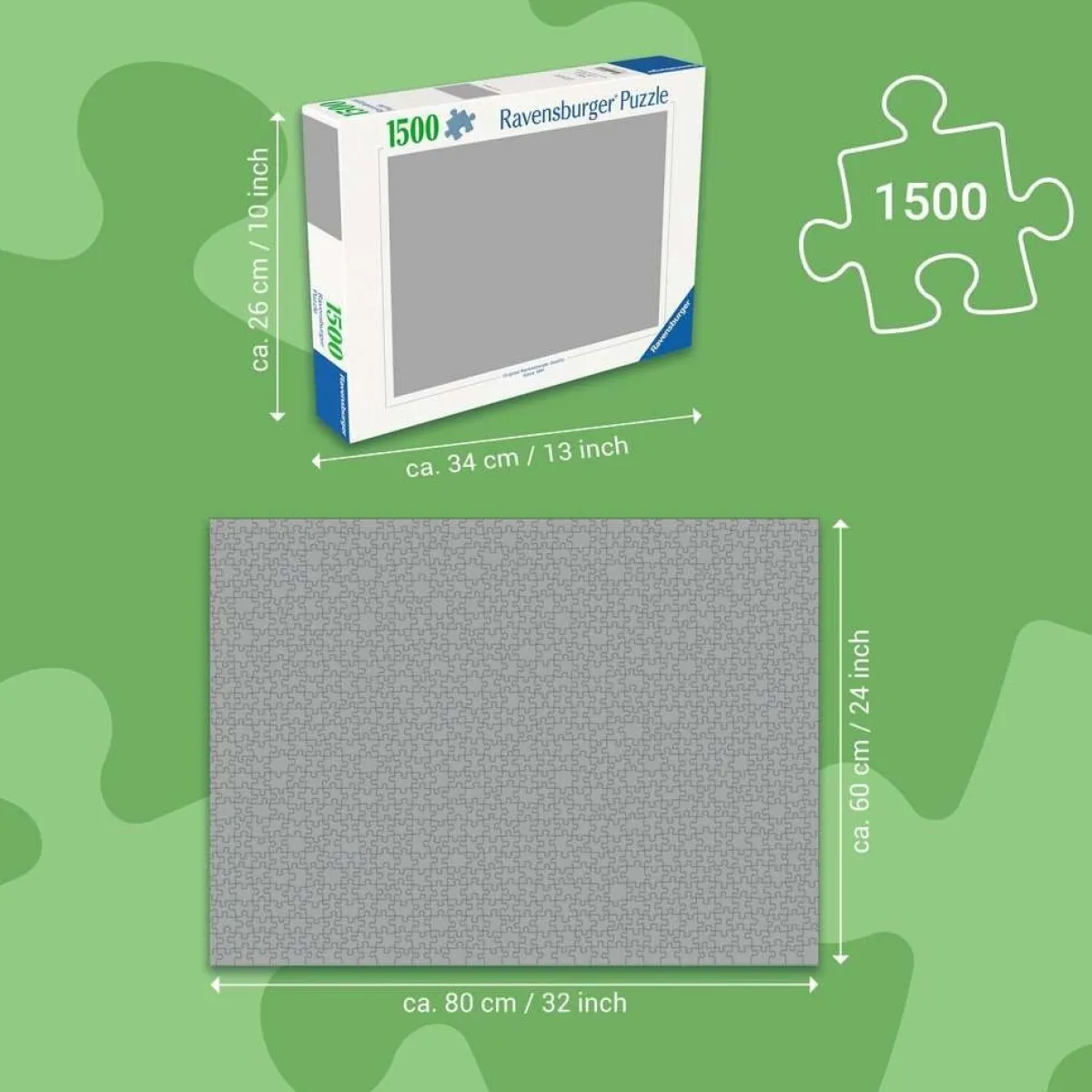 Ravensburger Landschappen|1500-1999<Dansend Noorderlicht - puzzel van 1500 stukjes