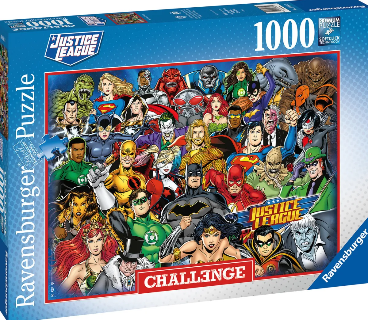 Ravensburger Disney, Pixar, Marvel|1000-1499<DC Comics - Challenge - puzzel van 1000 stukjes