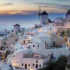 Ravensburger Landschappen|Steden En Gebouwen<De avond in Santorini - 1000 stukjes