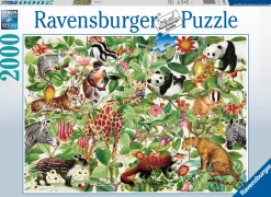 Ravensburger Fantasy|Dieren<De Jungle - puzzel van 2000 stukjes