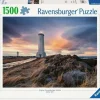 Ravensburger Landschappen|1500-1999<De vuurtoren van Akranes - Ijsland - puzzel van 1500 stukjes