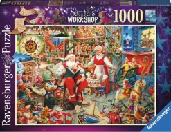 Ravensburger Kunst En Cultuur|1000-1499<De werkplaats van de Kerstman - puzzel van 1000 stukjes