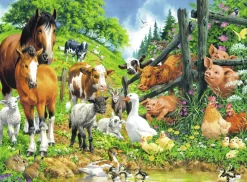 Kinderen Ravensburger Dieren|Legpuzzels<Dierenbijeenkomst - puzzel van 100 stukjes