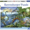 Kinderen Ravensburger Dieren|Legpuzzels<Dinosauriërs - 3 x 49 stukjes