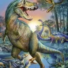 Kinderen Ravensburger Dieren|Legpuzzels<Dinosaurus - prehistorische reus - puzzel van 150 stukjes