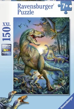 Kinderen Ravensburger Dieren|Legpuzzels<Dinosaurus - prehistorische reus - puzzel van 150 stukjes