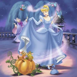 Kinderen Ravensburger Disney, Pixar, Marvel|Tekening<Disney Prinsessen - 3 puzzels van 49 stukjes