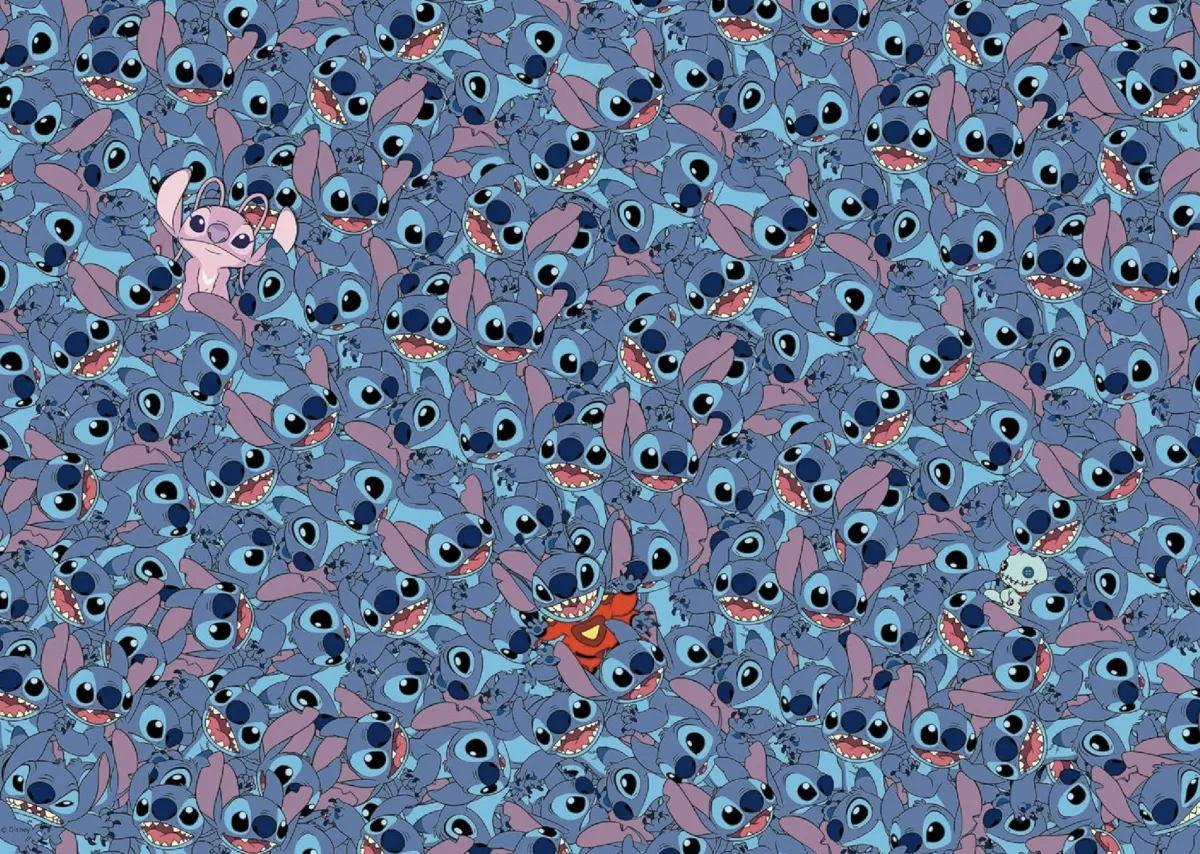 Ravensburger Disney, Pixar, Marvel|1000-1499<Disney Stitch - Challenge - puzzel van 1000 stukjes