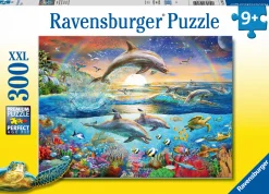 Kinderen Ravensburger Legpuzzels|100-499<Dolfijnenparadijs - 300 stukjes
