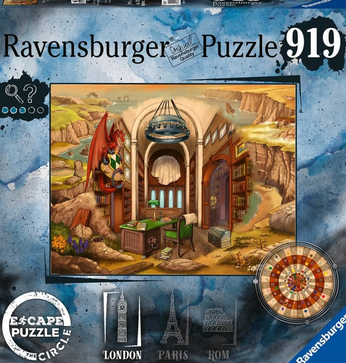 Ravensburger Steden En Gebouwen|1000-1499<Escape Puzzel: The Circle - Londen - 919 stukjes
