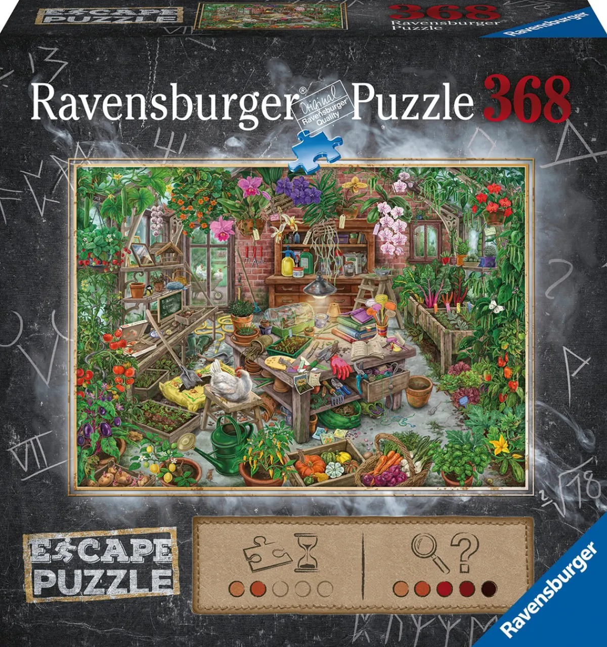 Ravensburger Fantasy|Dieren<Escape Puzzel: De broeikas - 368 stukjes