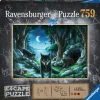 Ravensburger Fantasy|Dieren<Escape Puzzel 7: De vloek van de wolven - 759 stukjes