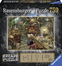 Ravensburger Fantasy|Astrologie & Wereldkaarten<Escape Puzzel 3: De heksenkeuken - 759 stukjes