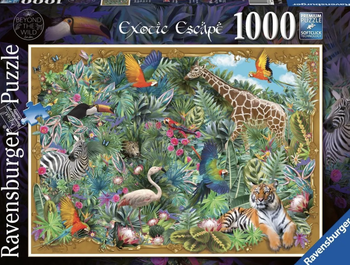 Ravensburger Dieren|1000-1499<Exotisch plaatje - 1000 stukjes