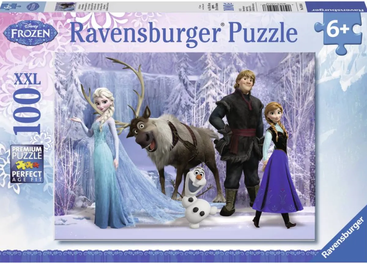 Kinderen Ravensburger Disney, Pixar, Marvel|Legpuzzels<Frozen: het koninkrijk van Elsa - 100 stukjes