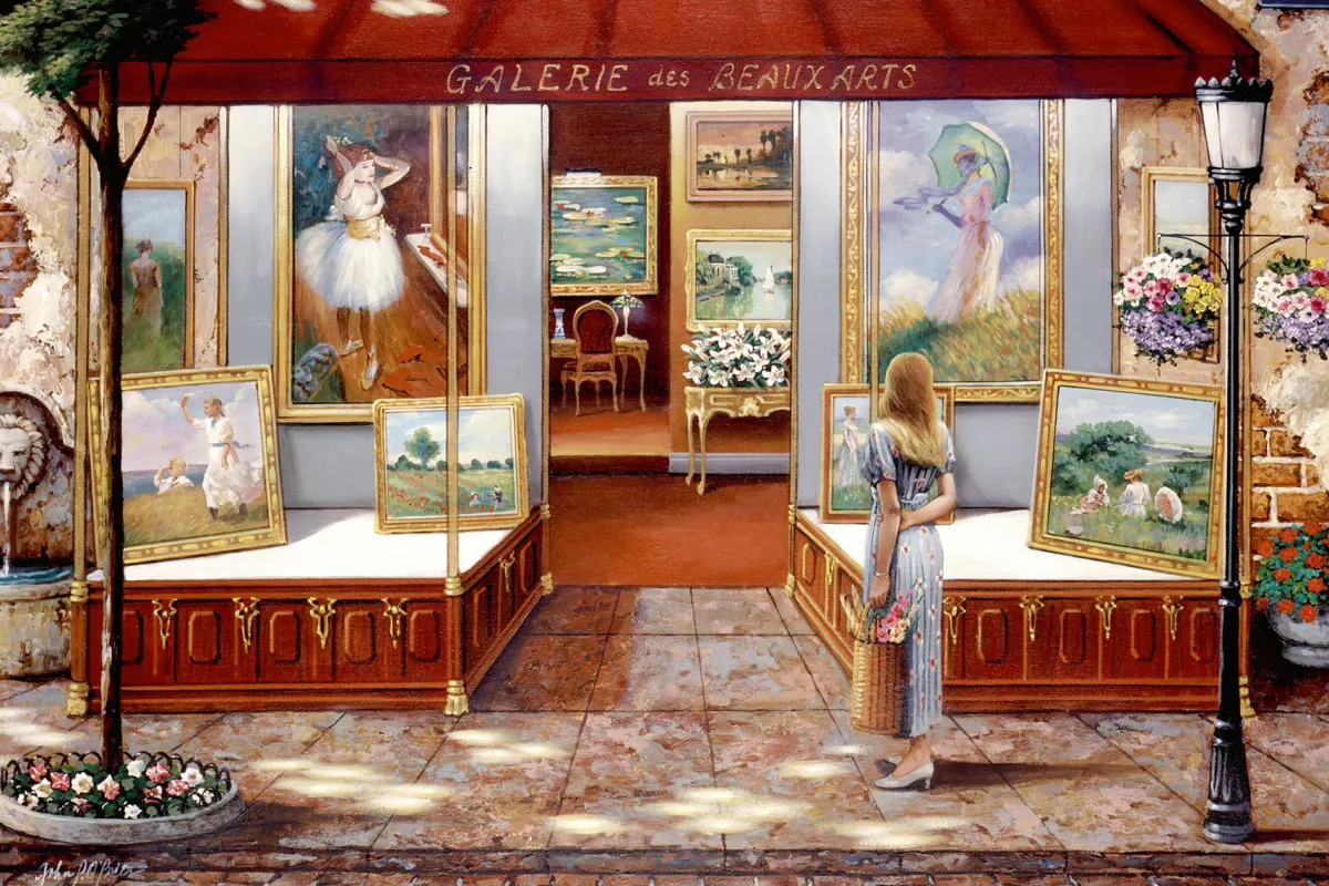Ravensburger Kunst En Cultuur|2000 En Meer<Galerie des Beaux Arts - puzzel van 3000 stukjes