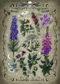 Ravensburger Fantasy|1000-1499<Giftige planten - puzzel van 1000 stukjes