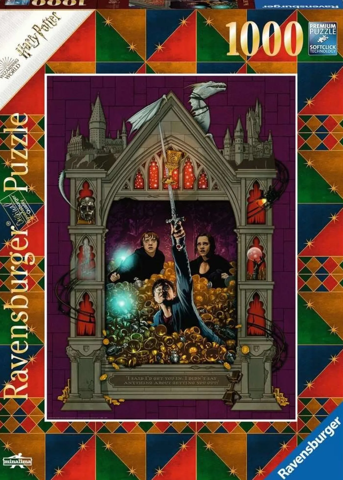 Ravensburger Disney, Pixar, Marvel|1000-1499<Harry Potter 8 - Relieken van de Dood (Part 2) - puzzel van 1000 stukjes