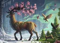 Ravensburger Dieren|Landschappen<Hert van de lente - puzzel van 1000 stukjes
