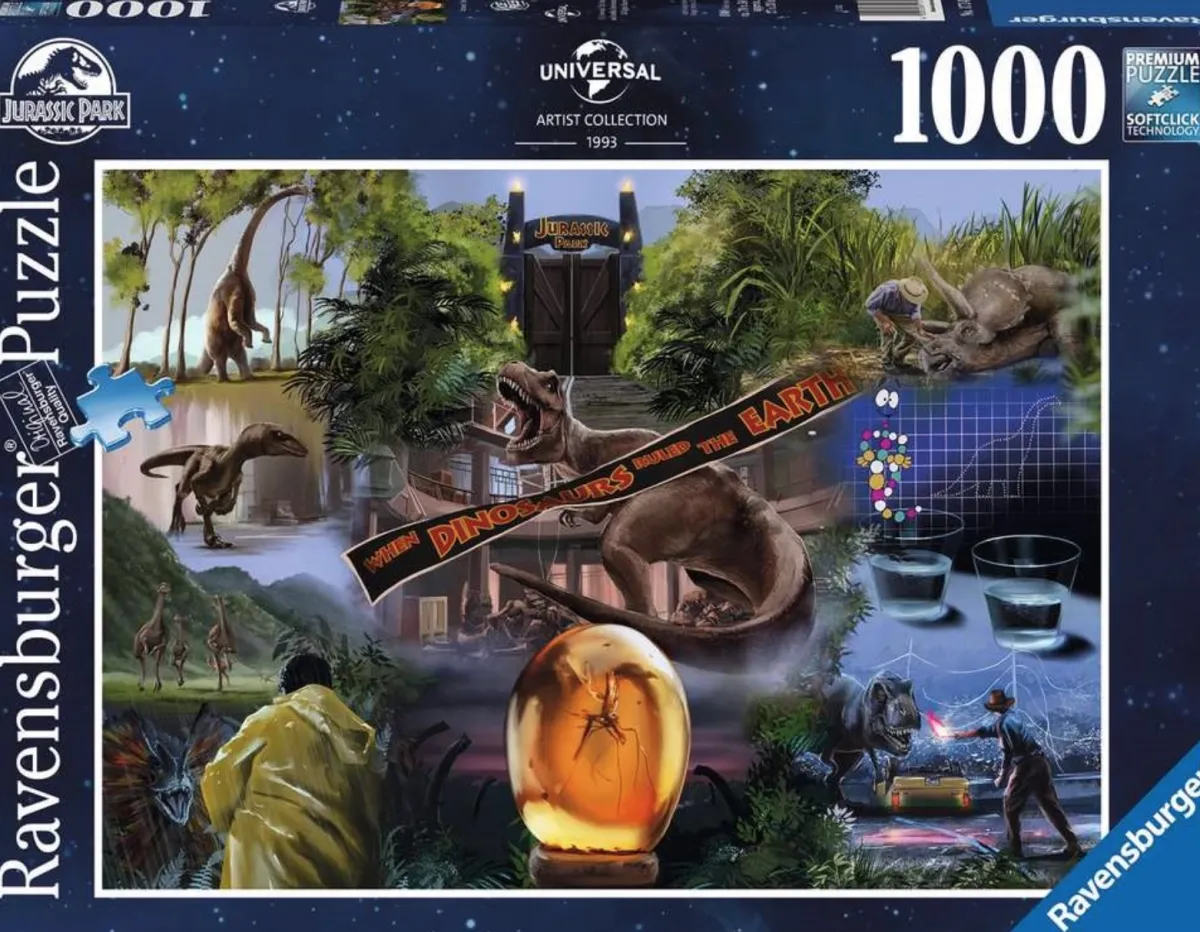 Ravensburger Disney, Pixar, Marvel|1000-1499<Jurassic Park - puzzel van 1000 stukjes
