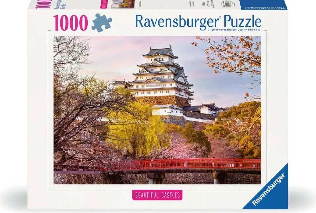 Ravensburger Steden En Gebouwen|1000-1499<Kasteel Himeji - Japan - puzzel van 1000 stukjes