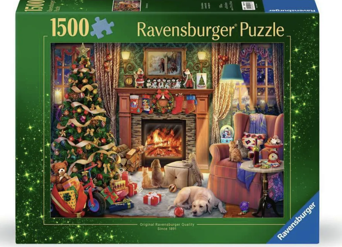 Ravensburger 1500-1999<Kerstavond - puzzel van 1500 stukjes