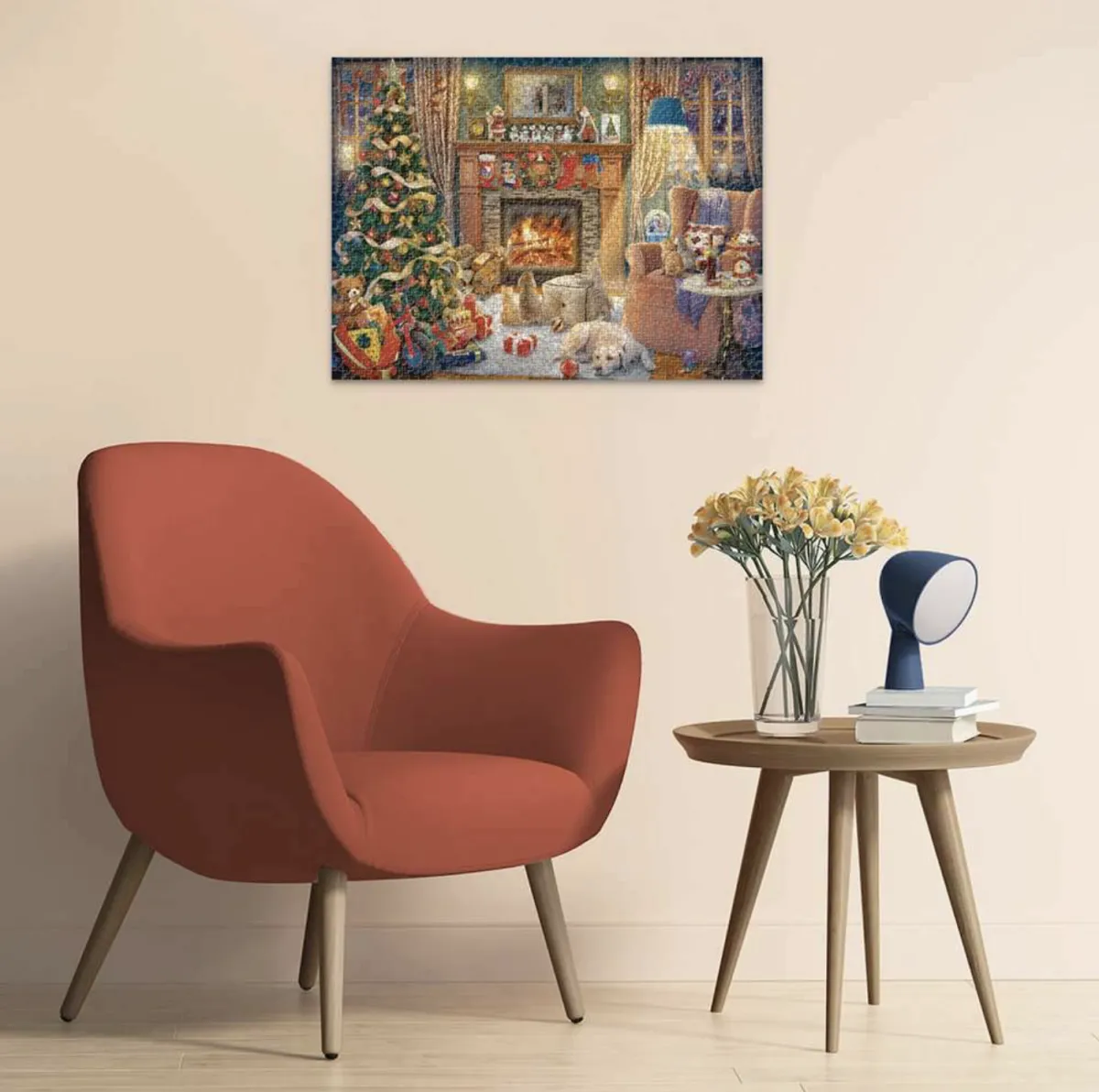 Ravensburger 1500-1999<Kerstavond - puzzel van 1500 stukjes