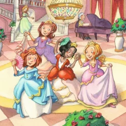 Kinderen Ravensburger Tekening|Legpuzzels<Kleine Prinsessen - 3 puzzels van 49 stukjes