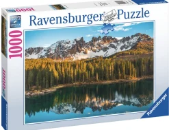 Ravensburger Landschappen|1000-1499<Lago di Carezza - Italië - 1000 stukjes