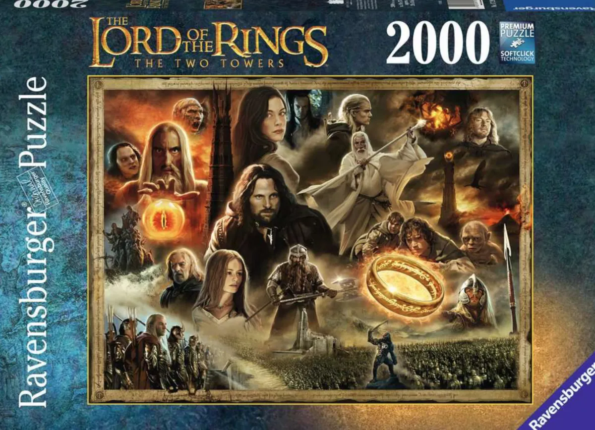 Ravensburger Disney, Pixar, Marvel|Kunst En Cultuur<Lord of the Rings - The Two Towers - puzzel van 2000 stukjes