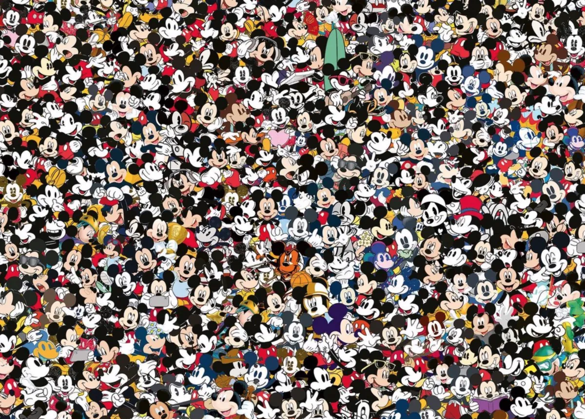 Ravensburger Disney, Pixar, Marvel|1000-1499<Mickey Mouse - Challenge - puzzel van 1000 stukjes