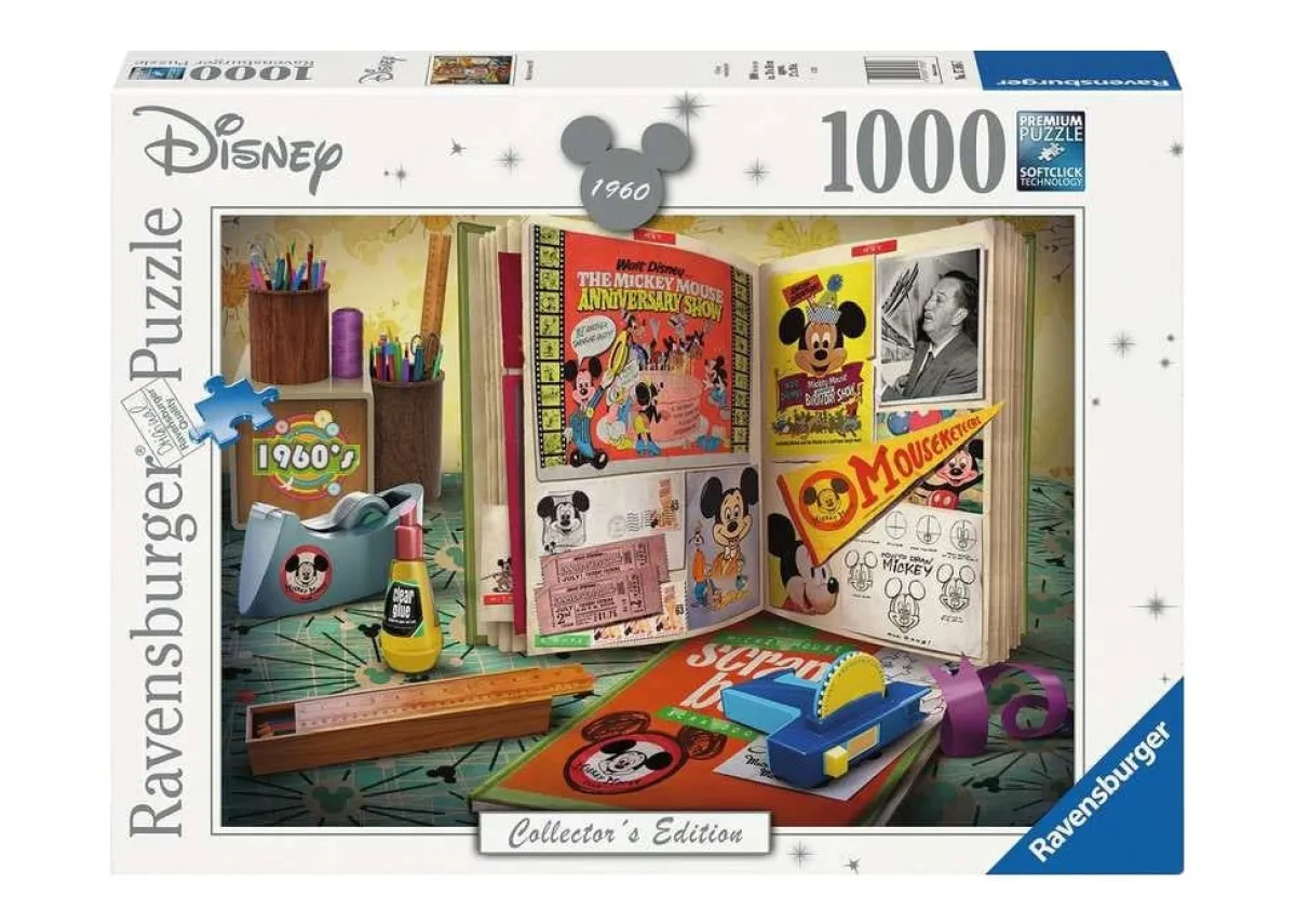 Ravensburger Disney, Pixar, Marvel|1000-1499<Mickey's Verjaardag 1960 - Disney Collector's Edition - 1000 stukjes