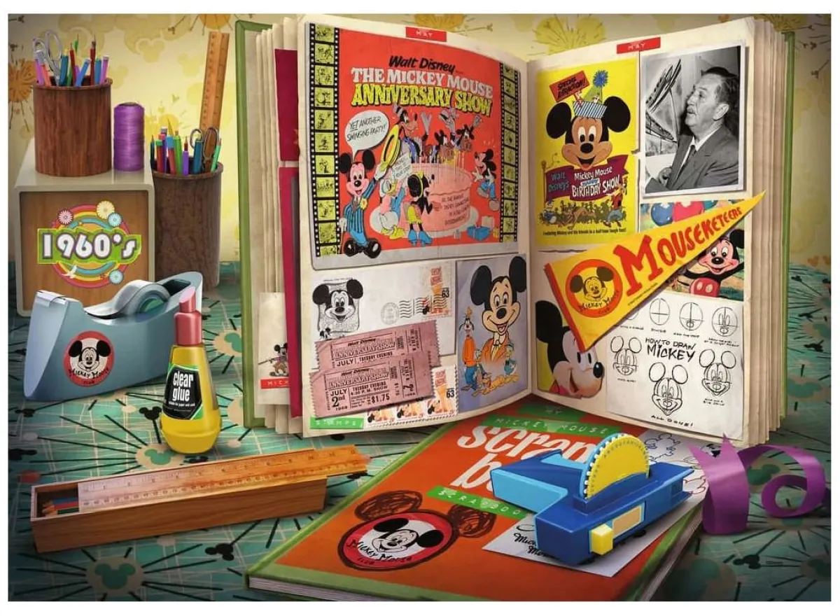 Ravensburger Disney, Pixar, Marvel|1000-1499<Mickey's Verjaardag 1960 - Disney Collector's Edition - 1000 stukjes