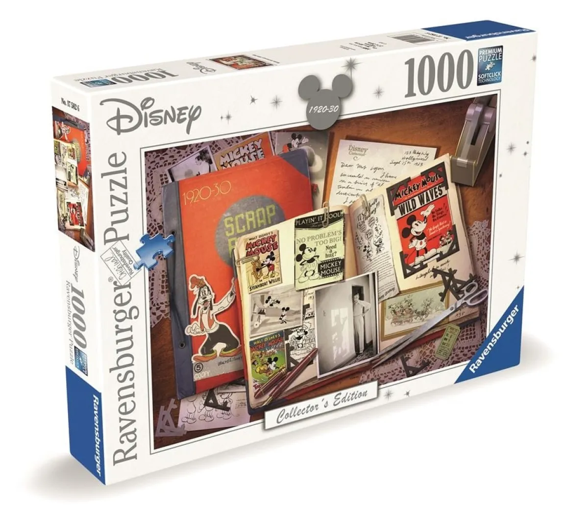 Ravensburger Disney, Pixar, Marvel|1000-1499<Mickey's Verjaardag 1920-1930 - Disney Collector's Edition - 1000 stukjes