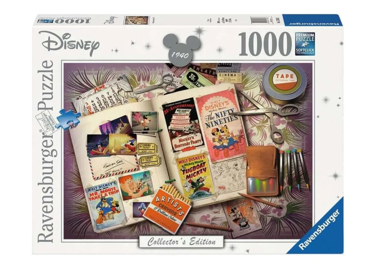 Ravensburger Disney, Pixar, Marvel|1000-1499<Mickey's Verjaardag 1940 - Disney Collector's Edition - 1000 stukjes