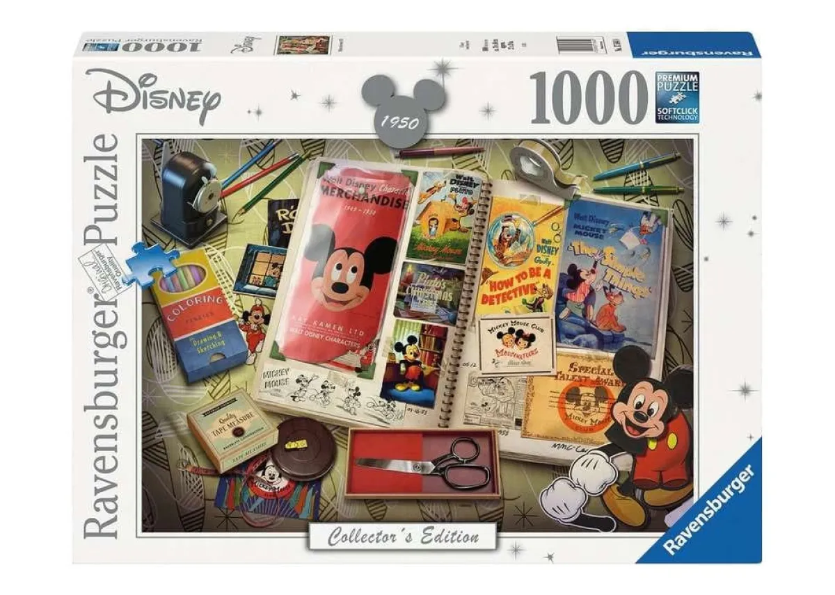 Ravensburger Disney, Pixar, Marvel|1000-1499<Mickey's Verjaardag 1950 - Disney Collector's Edition - 1000 stukjes