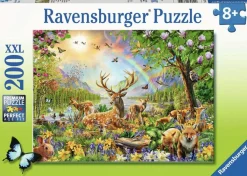 Kinderen Ravensburger Dieren|Legpuzzels<Mooie hertenfamilie - puzzel van 200 stukjes