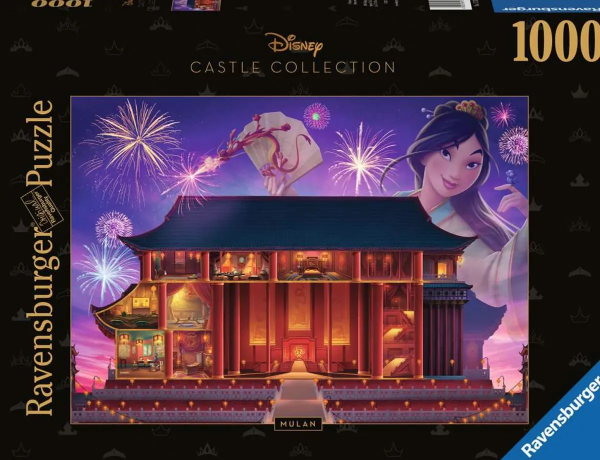 Ravensburger Disney, Pixar, Marvel|1000-1499<Mulan - Disney Kasteel 7 - puzzel van 1000 stukjes
