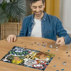 Kinderen Ravensburger Disney, Pixar, Marvel|Tekening<Peanuts Graffiti - puzzel van 500 stukjes