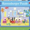 Kinderen Ravensburger Disney, Pixar, Marvel|Legpuzzels<Peppa Pig - Peppa's avontuur - 2 x 12 stukjes