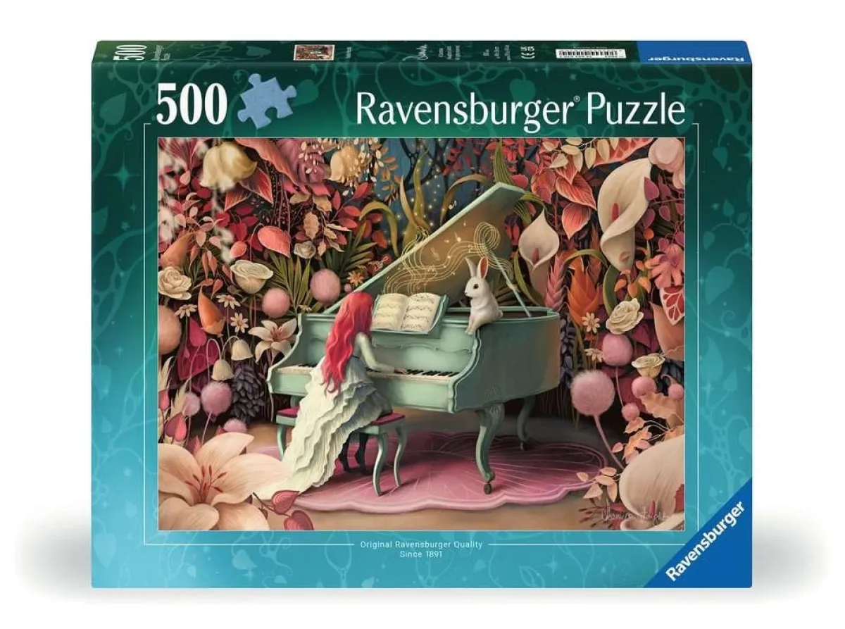 Kinderen Ravensburger Tekening|Dieren<Rabbit Recital - puzzel van 500 stukjes