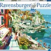 Ravensburger Steden En Gebouwen|1500-1999<Romance in Cinque Terre - puzzel van 1500 stukjes