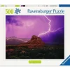 Kinderen Ravensburger Legpuzzels|Landschappen<Roze Onweer - power of nature - puzzel van 500 stukjes