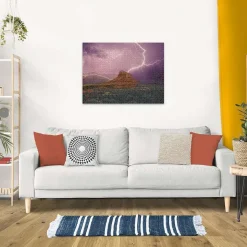 Kinderen Ravensburger Legpuzzels|Landschappen<Roze Onweer - power of nature - puzzel van 500 stukjes