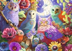 Ravensburger Tekening|100-499<Schitterende nachtuilen - 300 XXL stukjes