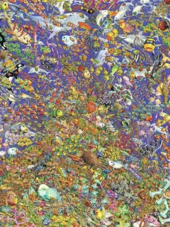 Ravensburger Tekening|Dieren<Shoal - puzzel van 1500 stukjes